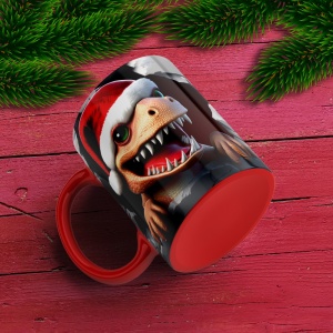 Cana De Craciun - Christmas Cute T-rex