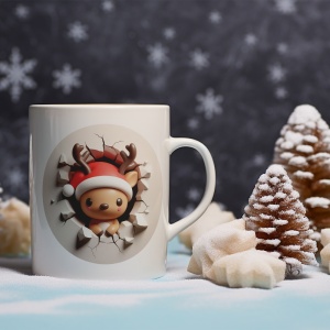 Cana De Craciun - Small Shy Reindeer