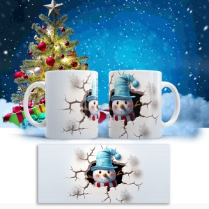 Cana De Craciun - Snowman Mike