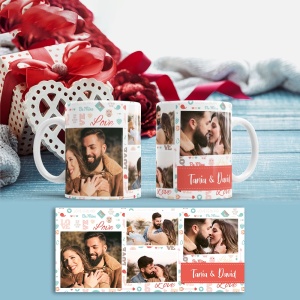 Cana Valentine's Day - Love Doodle (4 poze si nume)