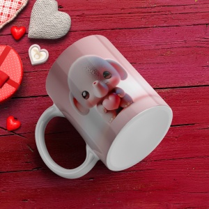 Cana Valentine's Day - Lovely Baby Elephant