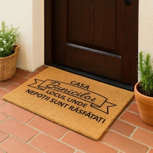 Covor de intrare personalizat - 60x40cm - Casa Bunicilor