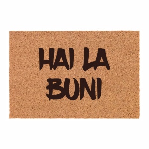 Covor de intrare personalizat - 60x40cm - Hai la buni - Img 2
