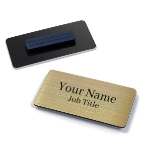 Ecuson personalizat gravat cu nume si/sau logo 8x2cm, auriu - Img 8
