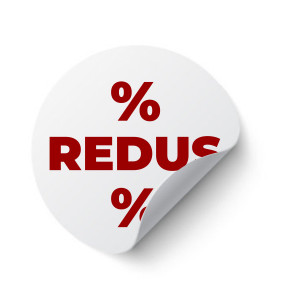 Etichete personalizate REDUS, 100 buc, PVC, rezistente la apa - Img 2