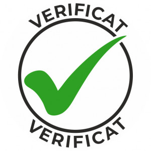 Etichete personalizate VERIFICAT, 100 buc, PVC, rezistente la apa - Img 2