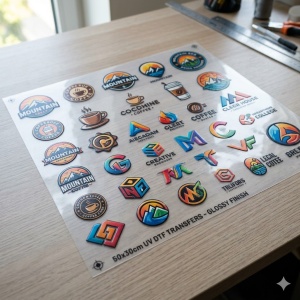 Etichete speciale - sticker UV DTF - coala 50x30cm - Img 3