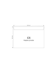Plic Negru C5 - 162x229 mm - 10buc - Img 3