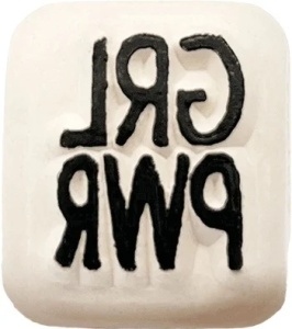 Ștampilă ceramică tatuaje temporare LaDot Cosmetics, S – GRL PWR - Img 6
