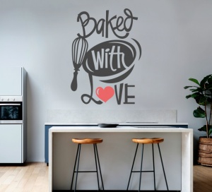 Sticker Bucatarie - Baked with love