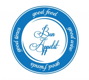 Sticker Bucatarie - Bon appetit (plate) - Img 2