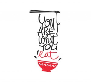 Sticker Bucatarie - You are what you eat (noodles) - Img 2
