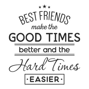 Sticker De Perete Best Friends Good Times - Img 3