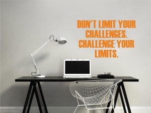 Sticker De Perete Don't Limit Your Challenges - Img 3
