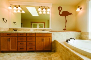 Sticker De Perete Flamingo