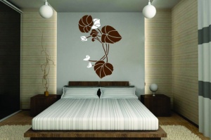 Sticker De Perete Floare Unica