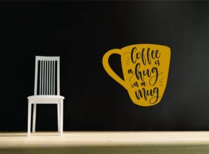 Sticker De Perete Hug In A Mug - Img 2
