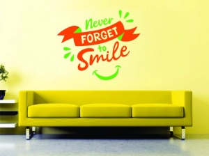 Sticker De Perete Never Forget To Smile - Img 3