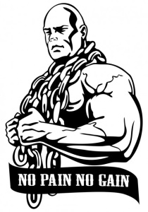 Sticker De Perete No Pain No Gain - Img 6