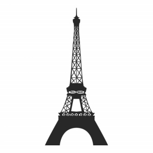 Sticker De Perete Paris Landmark Eiffel Tower - Img 4