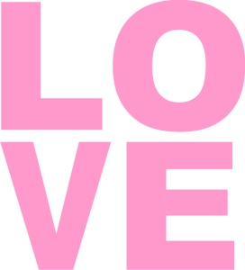 Sticker De Perete Simplu Love - Img 2