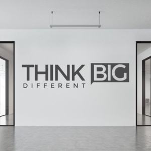 Sticker De Perete Think Big Different - Img 3