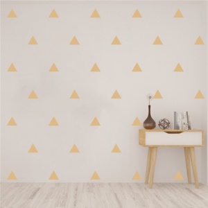 Sticker De Perete Triunghi Forma Geometrica - 80buc