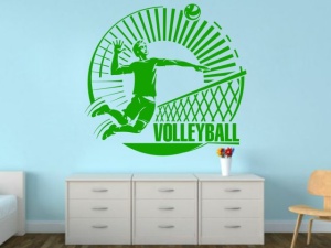 Sticker De Perete Voleyball - Img 5