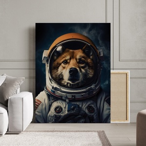 Tablou Animale Fantastice - Astro Dog - Img 2