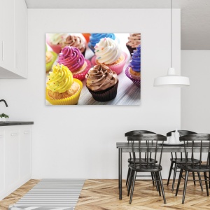 Tablou Bucatarie - Colorful Cupcakes - Img 3
