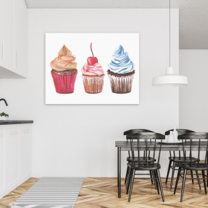 Tablou Bucatarie - Delicious Cupcakes - Img 3