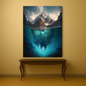 Tablou Canvas Above and below