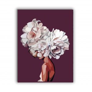 Tablou Canvas Abstract Hiden Lady - Img 2