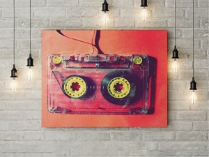 Tablou Canvas Caseta Audio - Img 3
