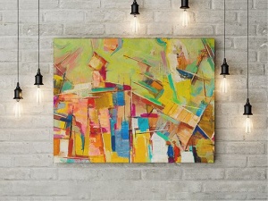 Tablou Canvas Colorful Abstract - Img 3