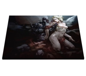Tablou Canvas Efect Painting - Inger Si Demon - Img 5