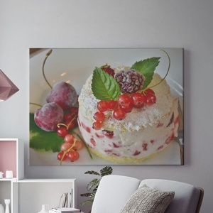 Tablou Canvas Fruits On A Cake - Img 2