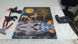 Tablou Canvas Golden Nocturna - Img 7