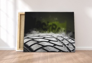Tablou Canvas - Hot Tire - Img 2