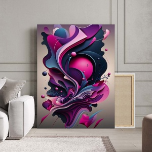 Tablou Canvas Modern Abstract - 3D Vortex