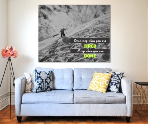 Tablou Canvas Motivational - Don't Stop - Img 5