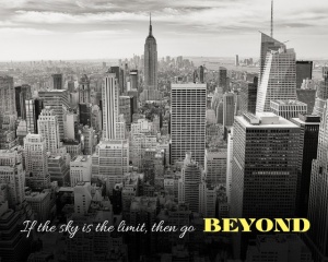 Tablou Canvas Motivational - Go Beyond - Img 3