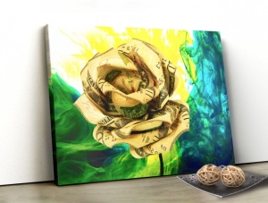 Tablou Canvas Motivational - Lucky Flower