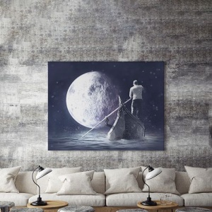 Tablou Canvas Navigand Catre Luna - Img 4