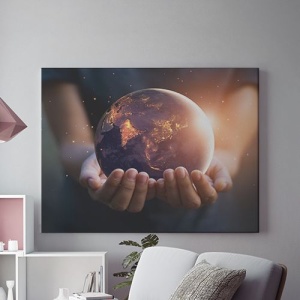 Tablou Canvas Pamantul E In Mainile Tale