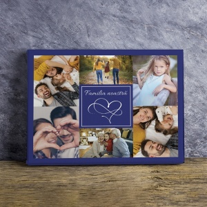 Tablou Canvas Personalizat - Familia noastra, colaj 6 poze - Img 4