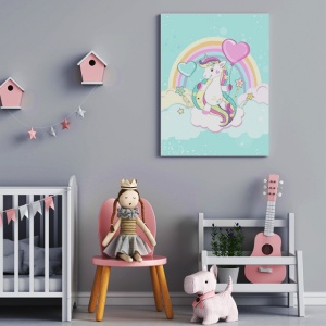 Tablou Copii - Happy Unicorn - Img 3