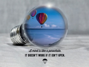 Tablou Motivational - A Mind Is Like A Parachute - Img 3