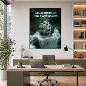Tablou Motivational - Adevaratii Marinari