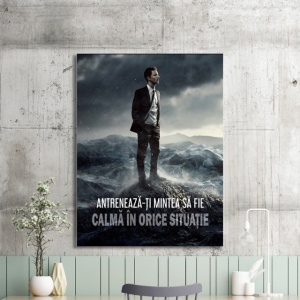 Tablou Motivational - Antreneaza-ti Mintea - Img 2